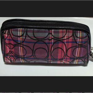 Vintage Coach Cosmetic Clutch Bag